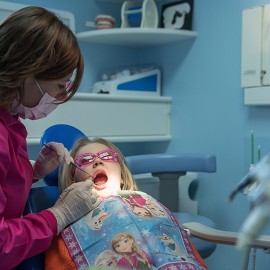 pedodonzia prima visita studio dentistico graziani